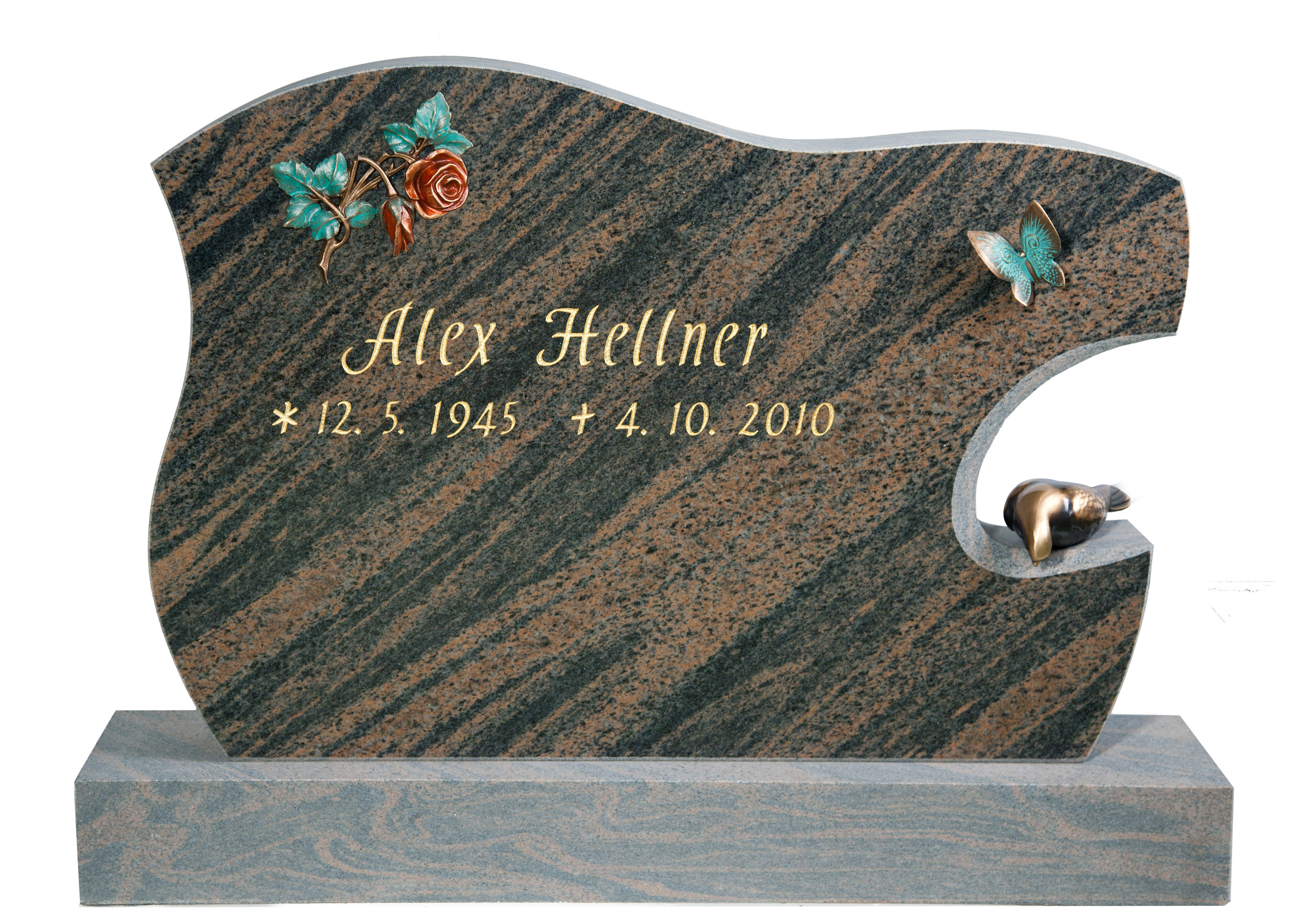 Hallandia gnejs, 65x90 cm